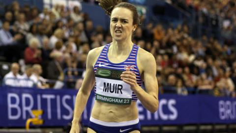 Great Britain's Laura Muir