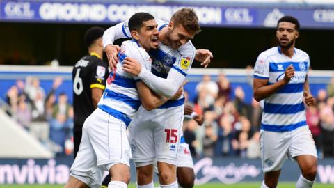 Leon Balogun celebrates his winner