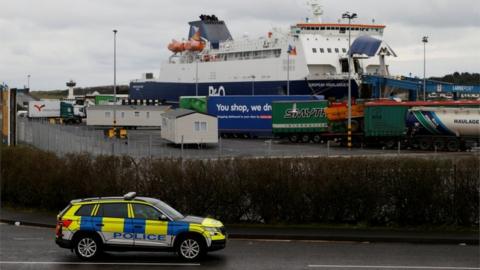 Larne port