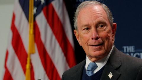 Michael Bloomberg at an event in January 2019