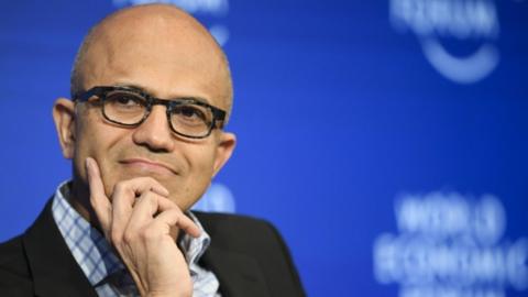 Microsoft chief executive Satya Nadella