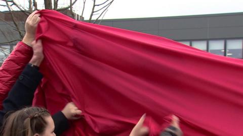 Statue is unveiled