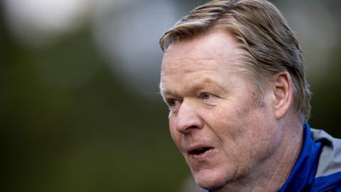 Netherlands coach Ronald Koeman