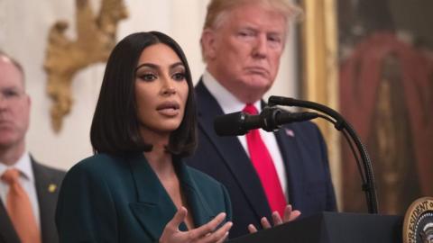 Kim Kardashian West visited the White House in 2019 to discuss criminal justice reform
