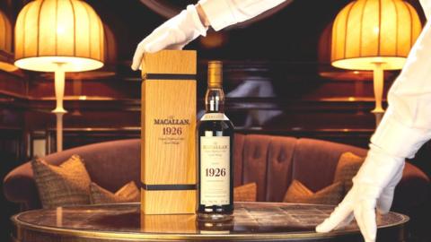 The Macallan 1926 Fine and Rare 60 Year Old whisky which is up for auction