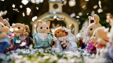 Sylvanian families wedding