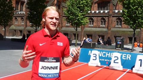 Paralympic gold medallist Jonnie Peacock on the Great City Games