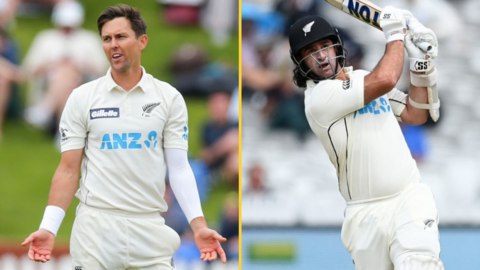 Trent Boult and Colin De Grandhomme