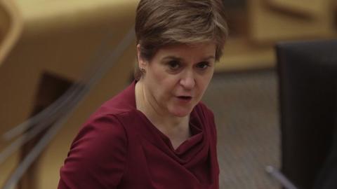 First Minister Nicola Sturgeon