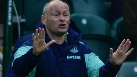 Stoke City boss Alex Neil