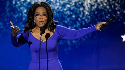 Oprah Winfrey at The 29th Critics' Choice Awards on 14 January 14.