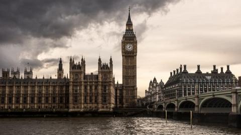 View of the Palace of Westminster