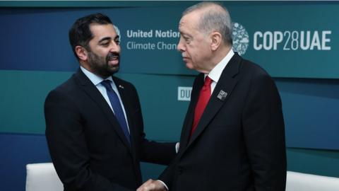 Humza Yousaf and President Erdogan