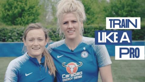 Erin Cuthbert and Millie Bright