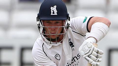 Tim Ambrose batting for Warwickshire