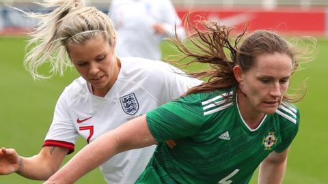 Rachel Daly and Sarah McFadden