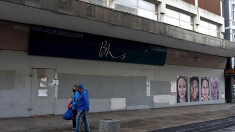 The former British Home Stores (BHS) building in Preston city centre