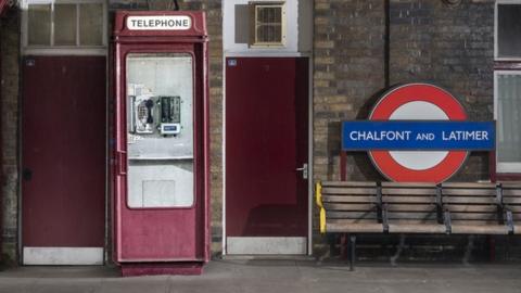 One box is in Chalford and Latimer station towards the end of the Metropolitan Line