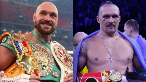 Tyson Fury and Oleksandr Usyk