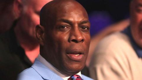 Former boxer Frank Bruno