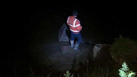 Elver fishing in the Severn