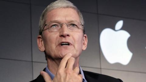 Apple boss, Tim Cook