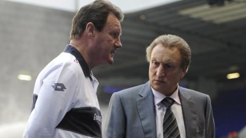 Mick Jones and Neil Warnock