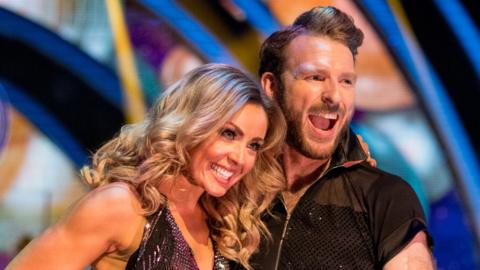 Amy Dowden and JJ Chalmers on Strictly Come Dancing in 2020