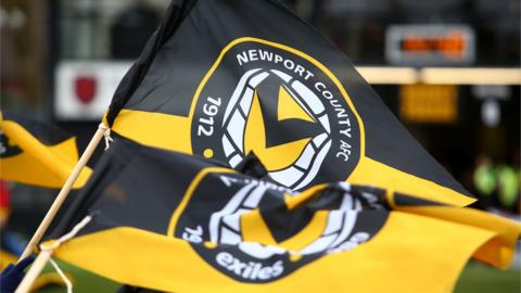 Newport County flags