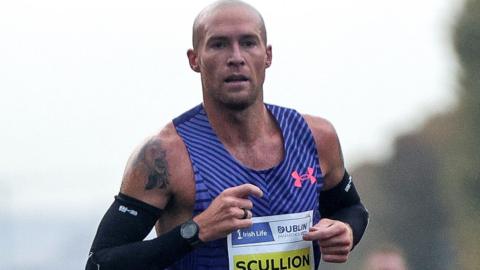 Stephen Scullion finished third in his last marathon in Dublin last October