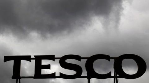 Tesco sign