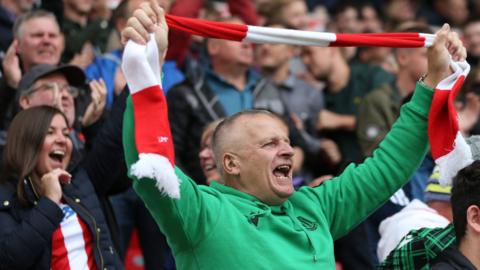 Stoke City's fans had not seen a league goal at the Bet 365 Stadium since 7 March 2020