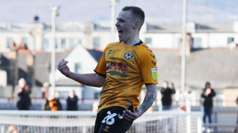 James Waite of Newport County