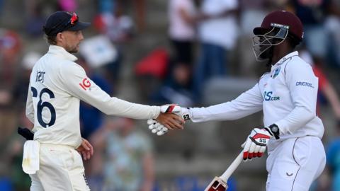 Joe Root and Nkrumah Bonner