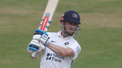 John Simpson batting for Middlesex