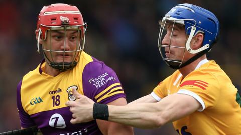 Lee Chin in action for Wexford