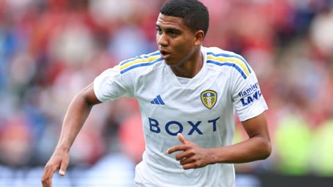 Leeds United defender Cody Drameh, currently on loan at Birmingham City