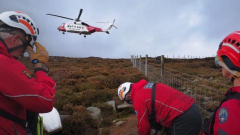 Maritime and Coastguard Agency helicopter