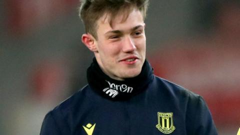 New Posh loan signing Josef Bursik has made 16 appearances for Stoke Ctiy this season