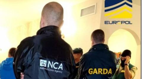 Europol/garda officers