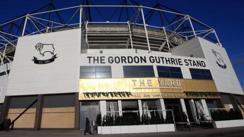 Pride Park, home of Derby County