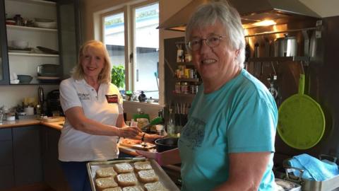 Sue Bremner and Margaret Hannay