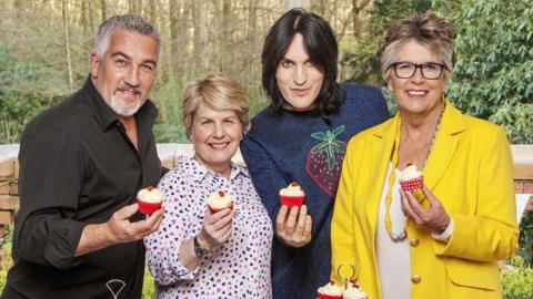 The Great British Bake Off hosts & judges