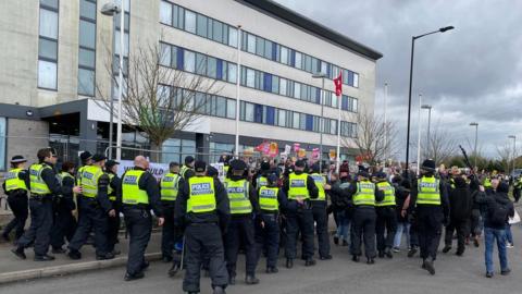 Rotherham protest