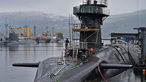 Trident submarine