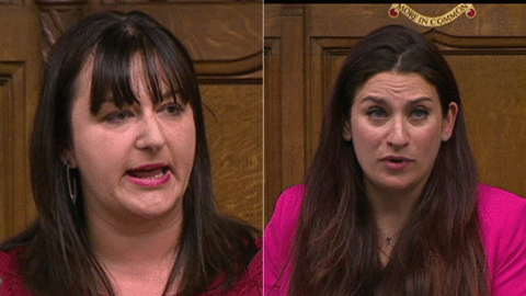 Ruth Smeeth and Luciana Berger