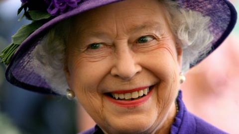 Queen Elizabeth II during a visit to the Royal Military Police Museum at the Defence College of Policing and Guarding in Hampshire in 2007