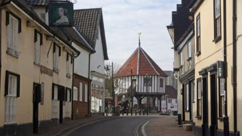 Bridewell Street and the Market Cross, Wymondham