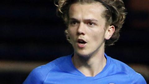 Bobby Copping in action for Peterborough