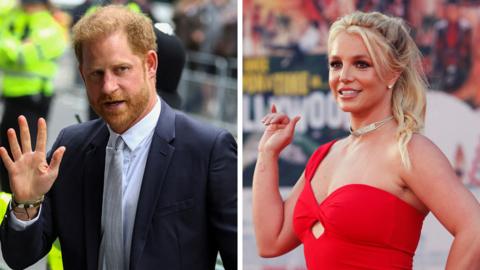 Prince Harry and Britney Spears